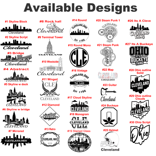 Cleveland design Glasses