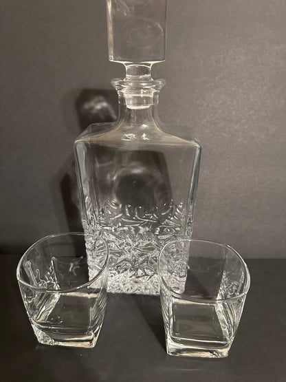 Fancy Bar set rocks glasses