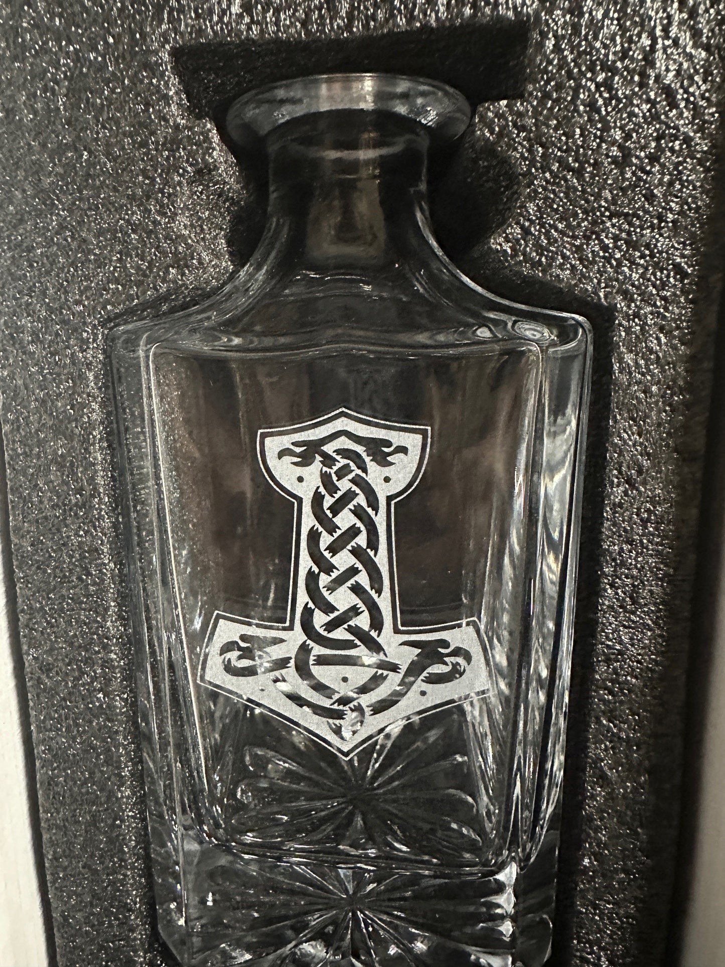 Celtic Decanter only Square
