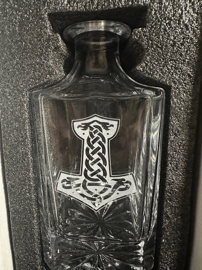 Celtic Decanter only Square