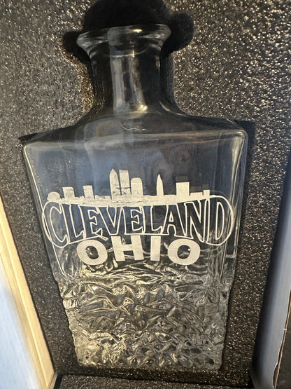 Decanter only Fancy cleve designs