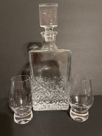 Fancy Bar set whiskey/nosing glasses