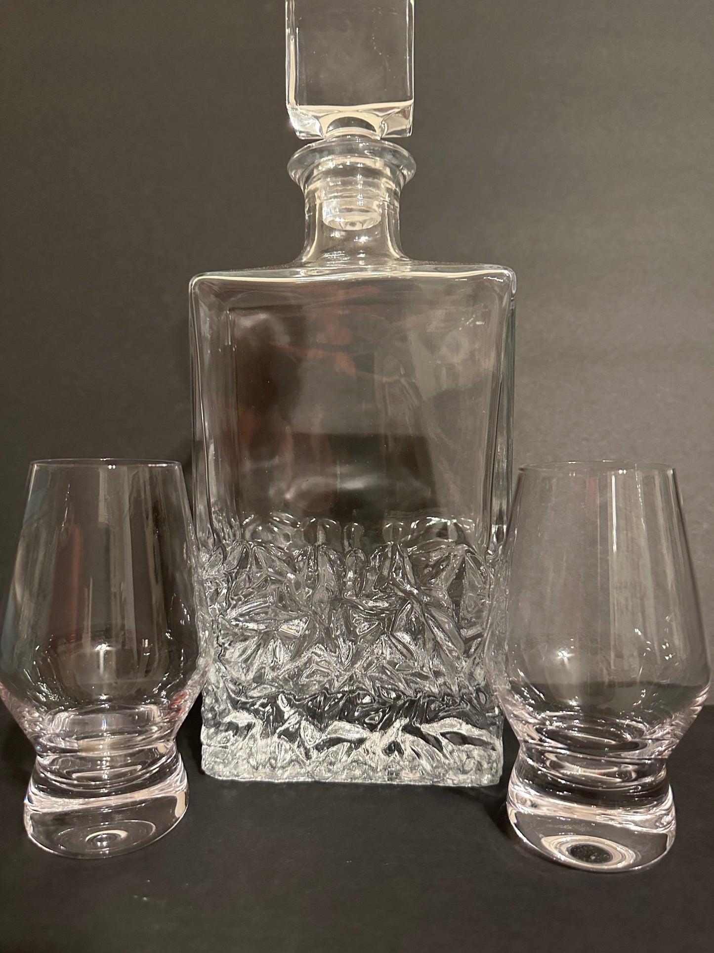 Fancy Bar set whiskey/nosing glasses