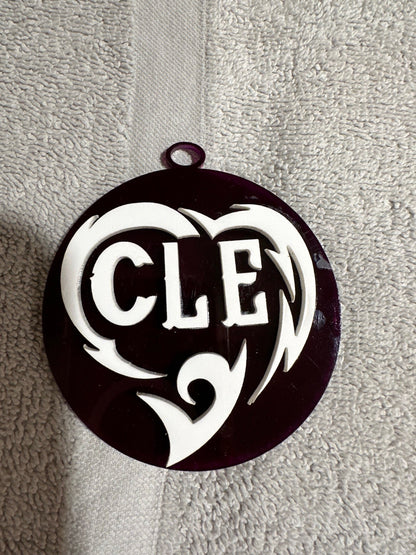 Custom acrylic ornament