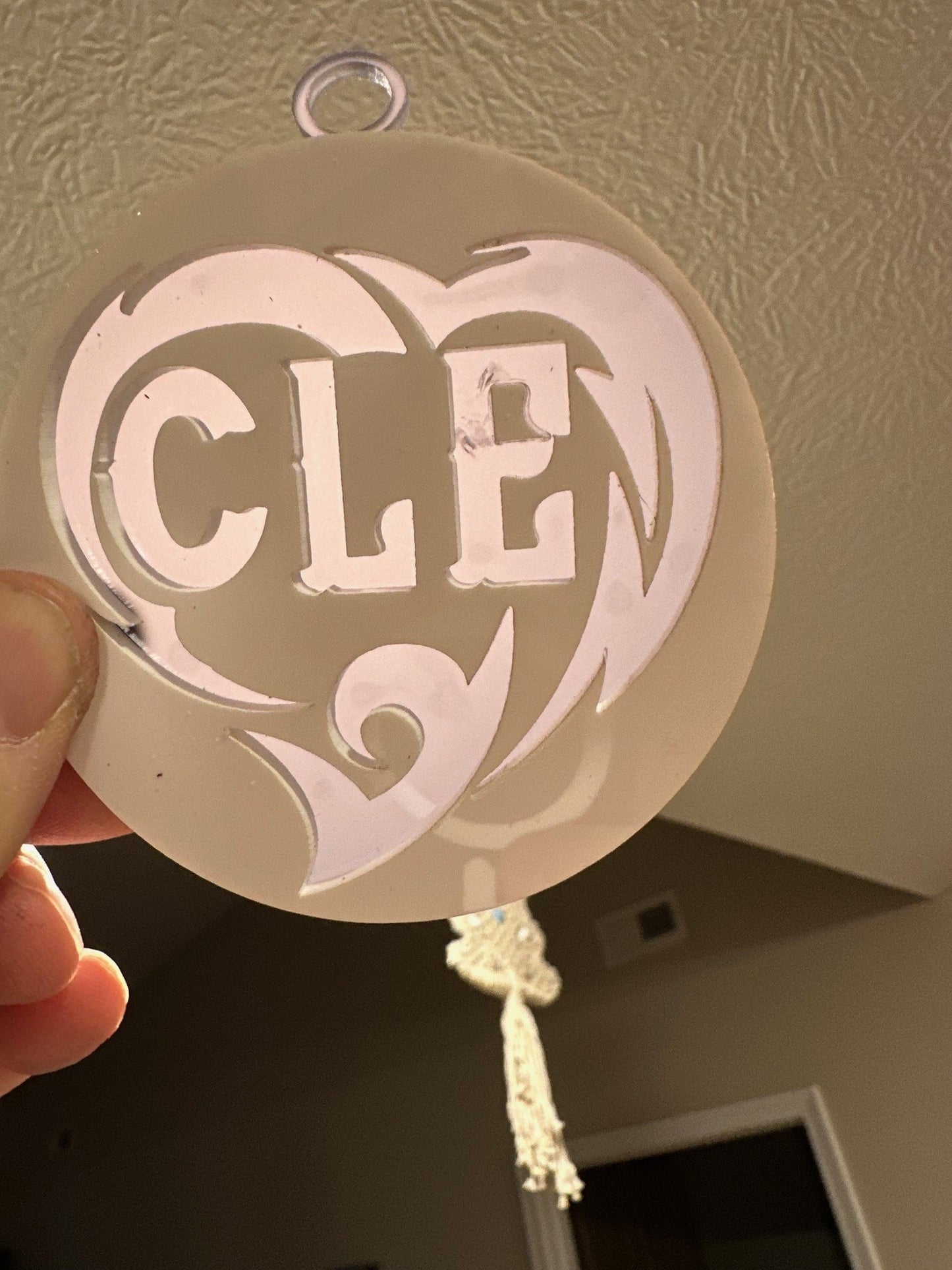 Custom acrylic ornament