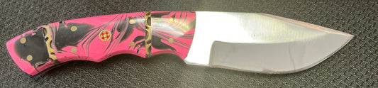 Stainless steel fixed blade knife