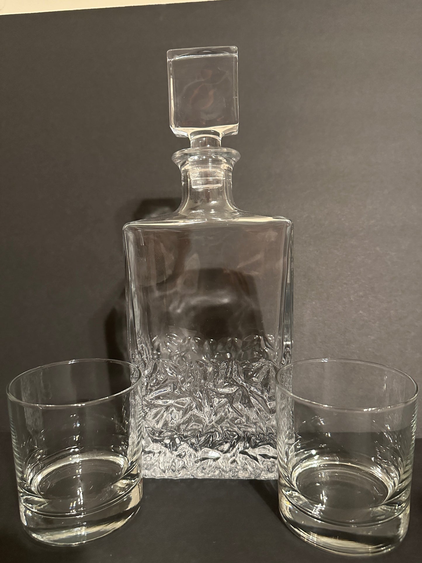 Fancy Bar set rocks glasses