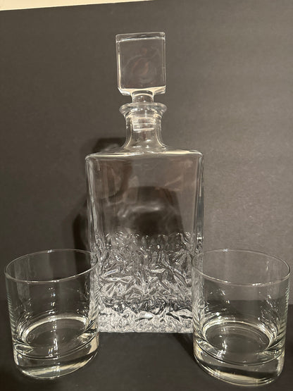 Fancy Bar set rocks glasses