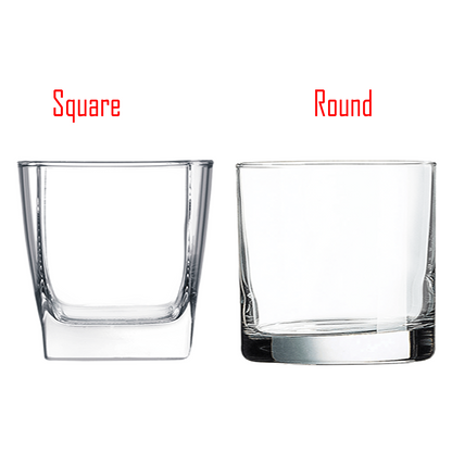 Military Rocks glass