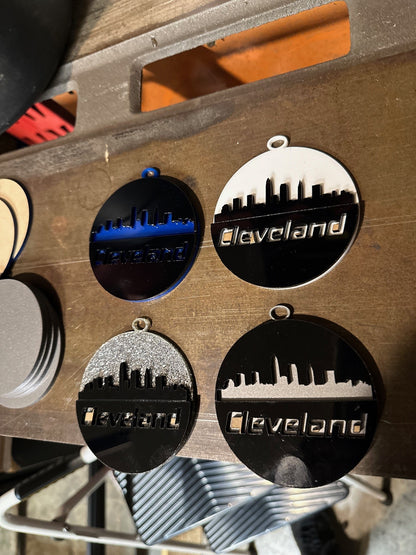 Custom acrylic ornament
