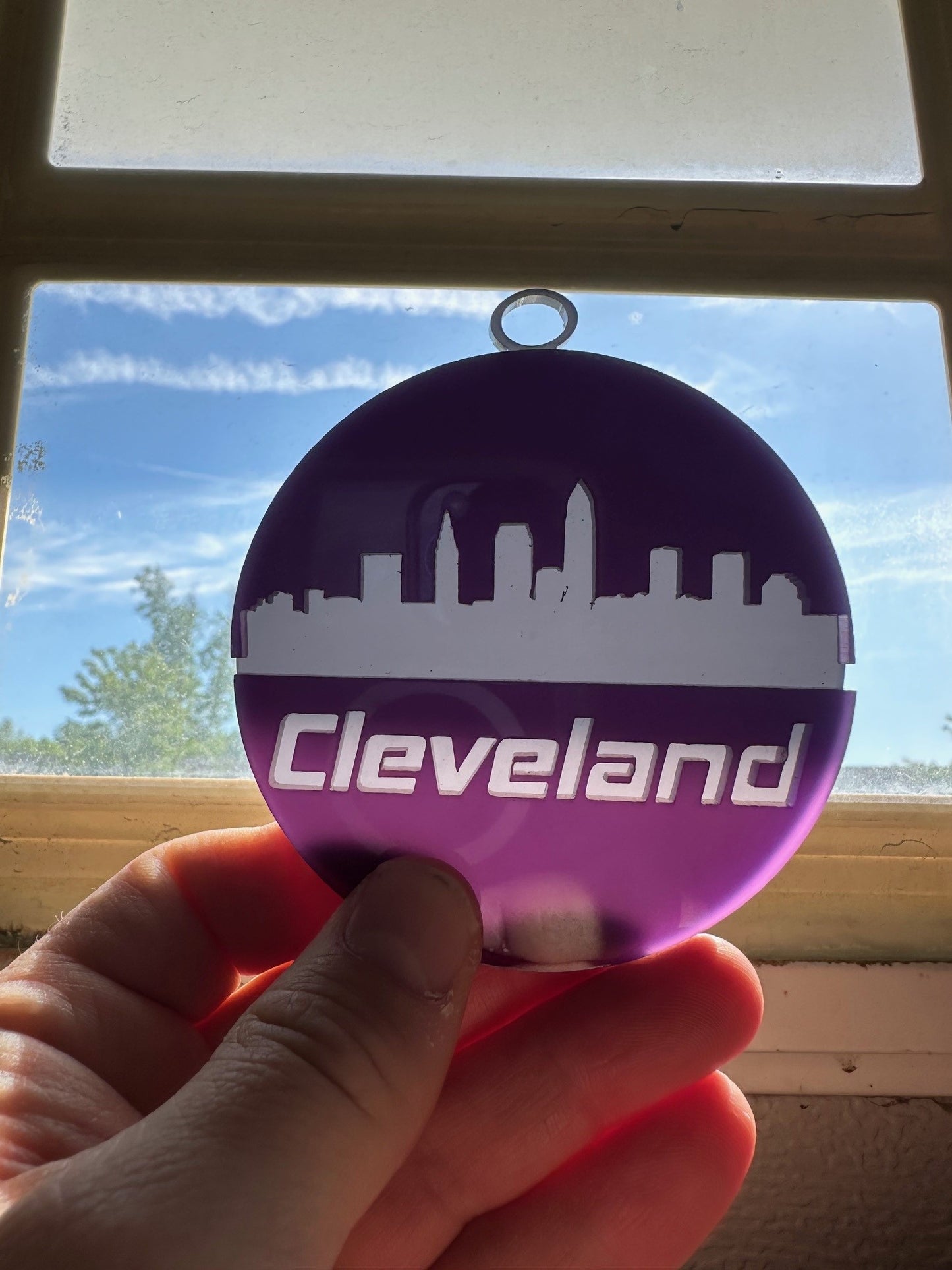 Custom acrylic ornament