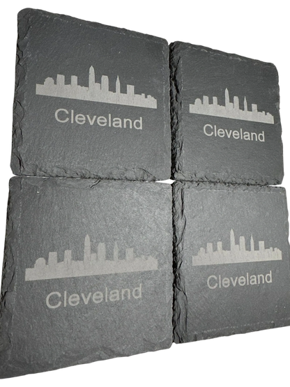 Slate Coaster set