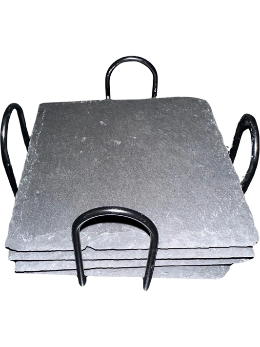 Slate Coaster set
