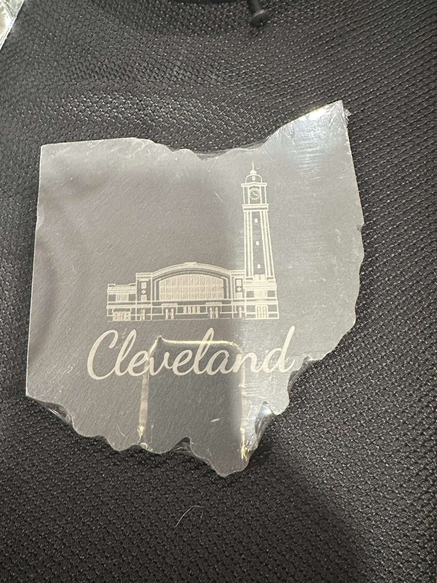 Ohio Shaped slate Trivet/Hot plate