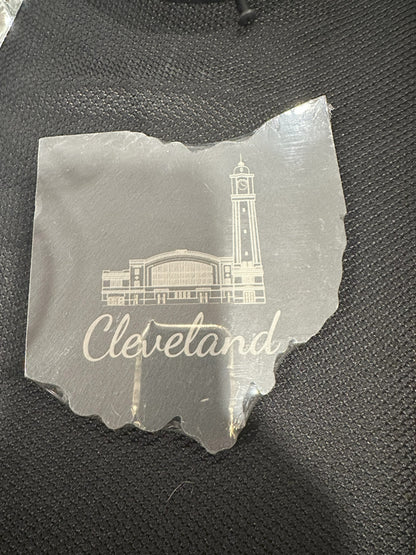 Ohio Shaped slate Trivet/Hot plate