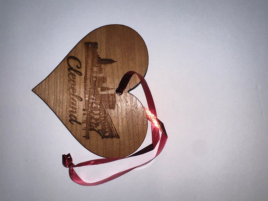 Custom wooden ornament